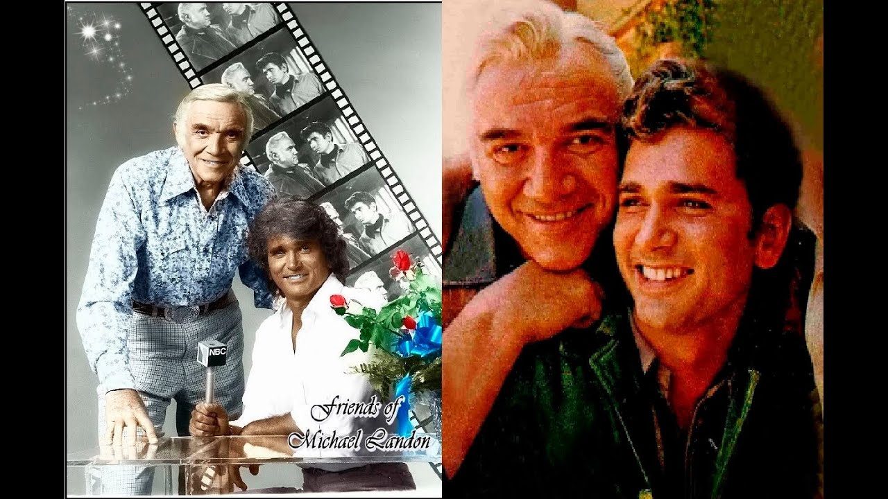 MICHAEL LANDON Y LORNE GREENE UNA AMISTAD DE PADRE E HIJO