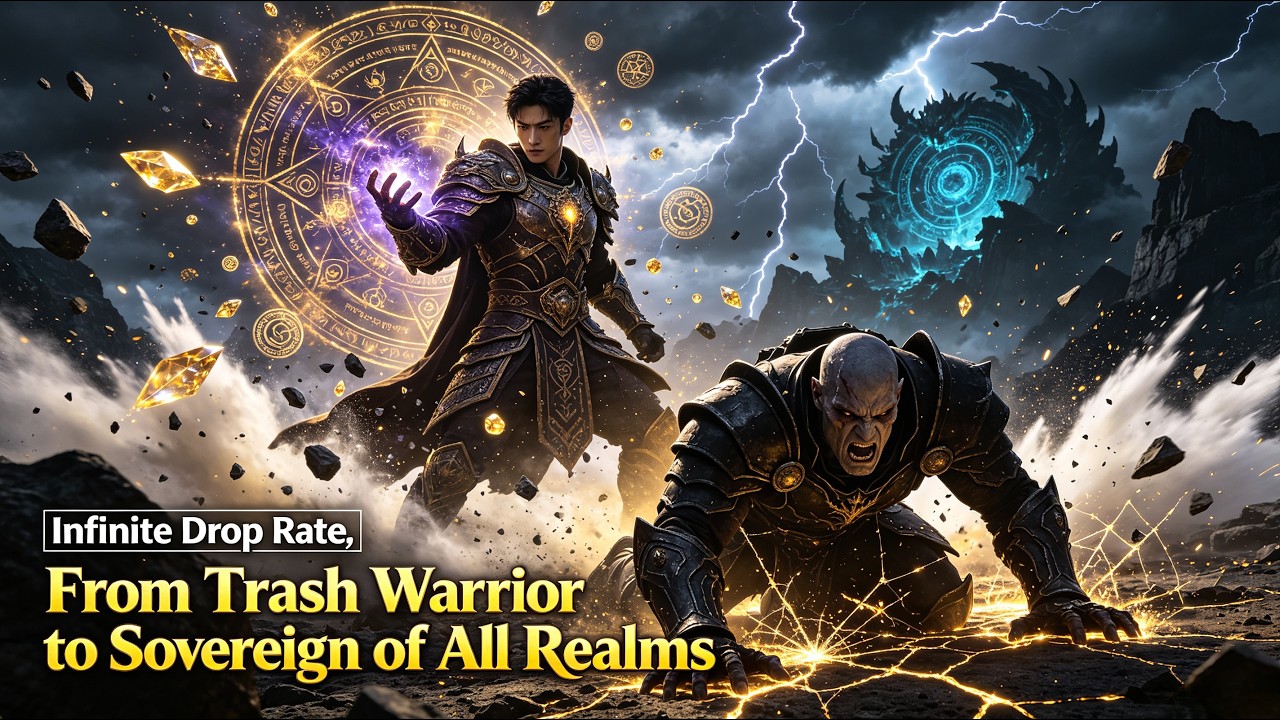 【FULL】Infinite Drop Rate, From Trash Warrior to Sovereign of All Realms