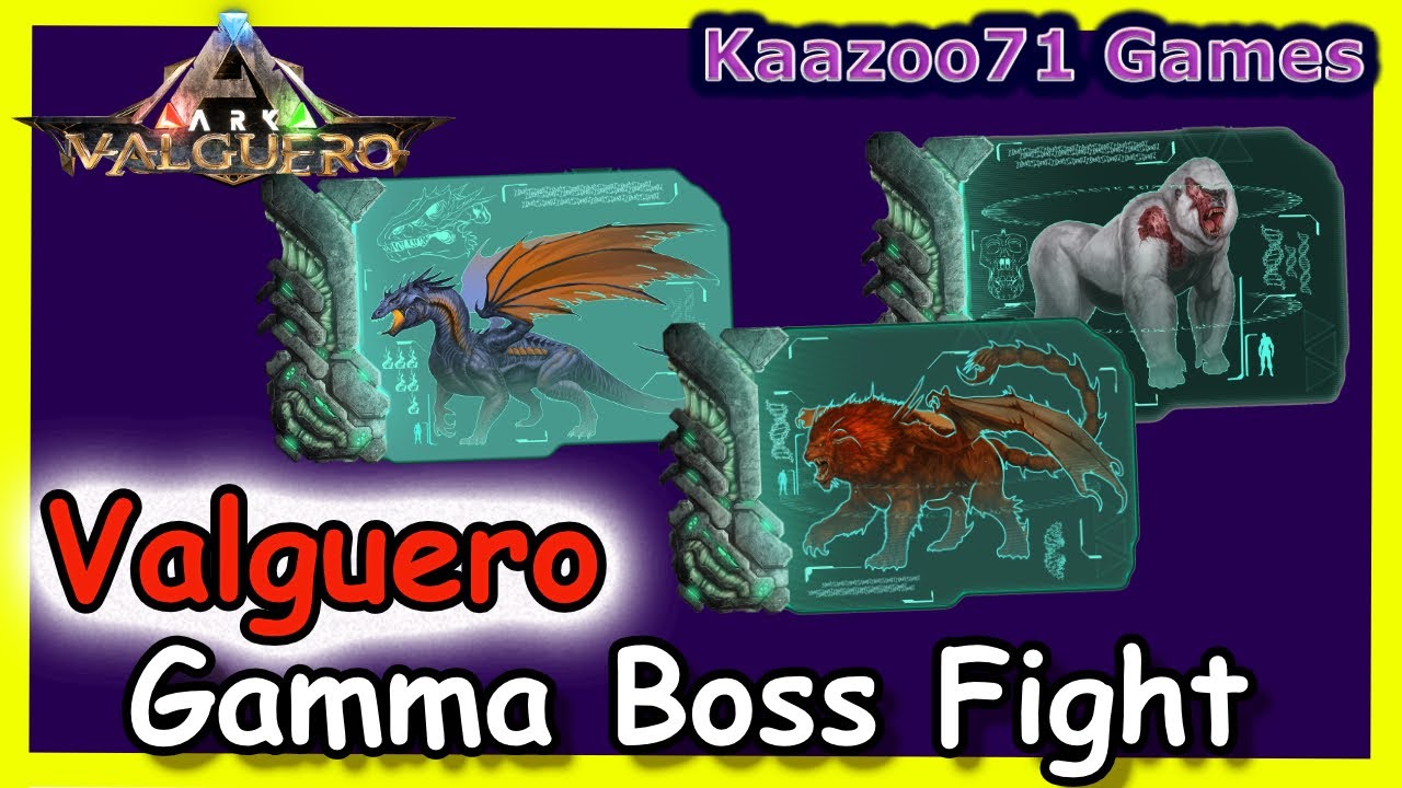 Ark Valguero Gamma Boss Fight 💥