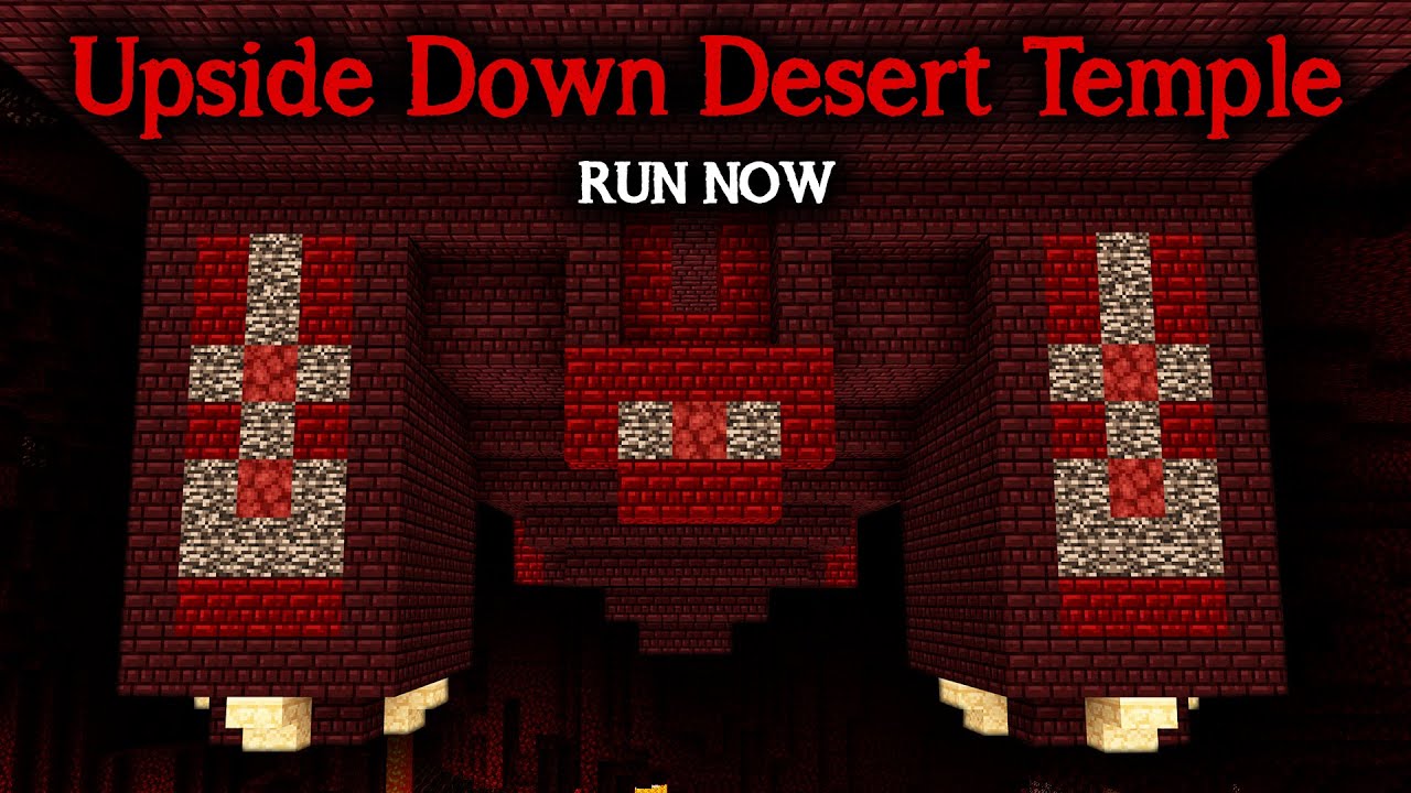 The Upside Down Desert Temple | Minecraft Creepypasta