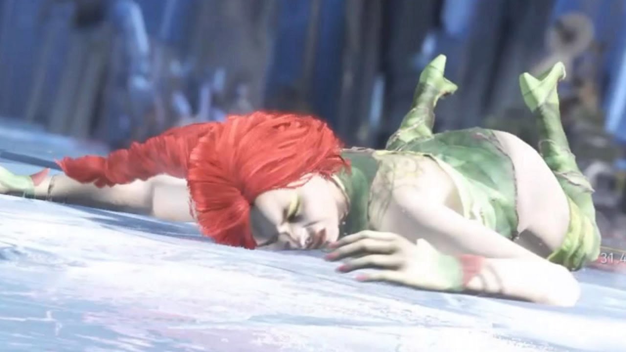 Injustice 2 Poison Ivy All Super Moves and Stage Transitions
