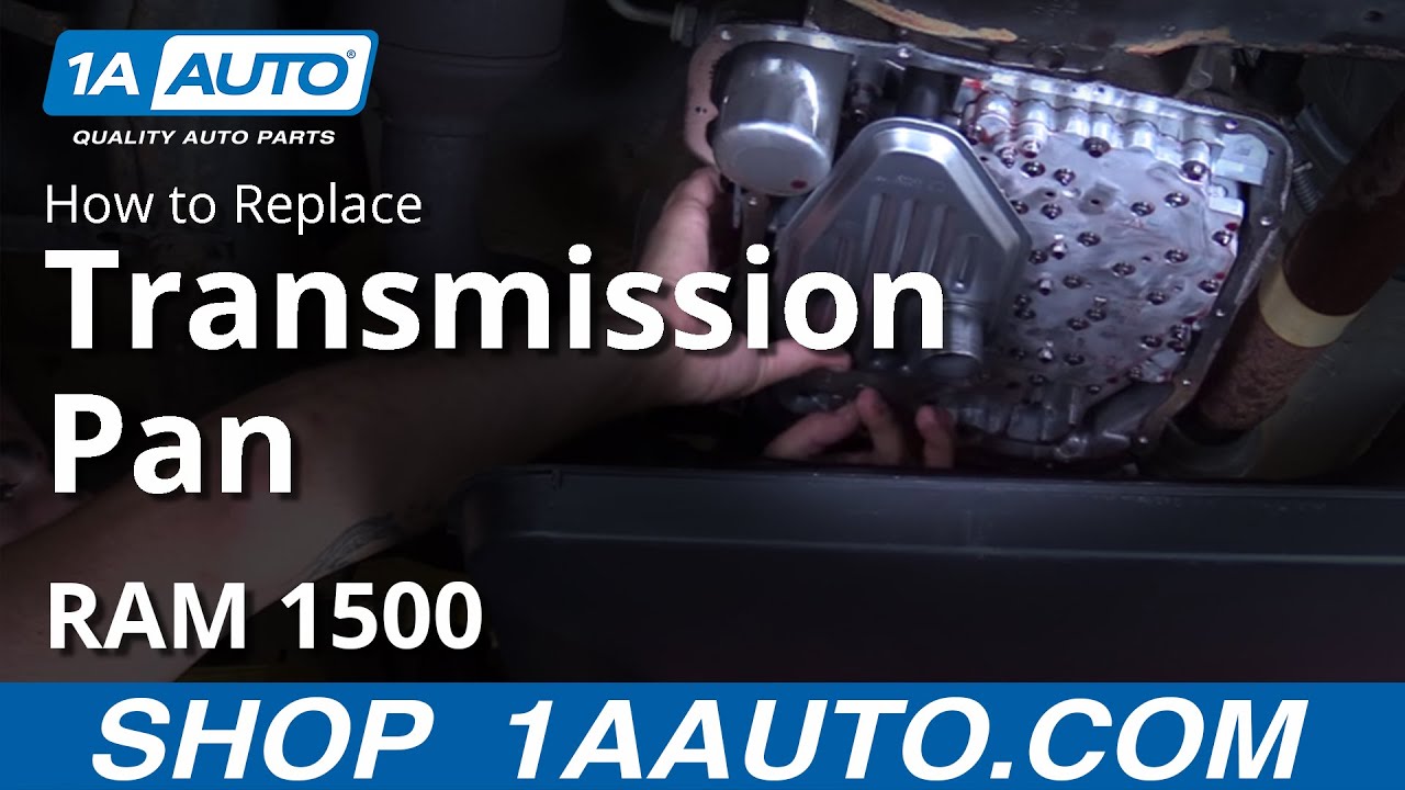 Как заменить поддон коробки передач 02-09 Dodge Ram 1500 5.7L