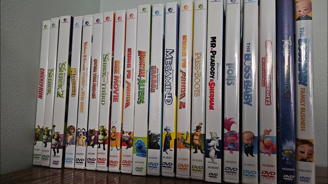 My Dreamworks Movie Collection (April 2024)
