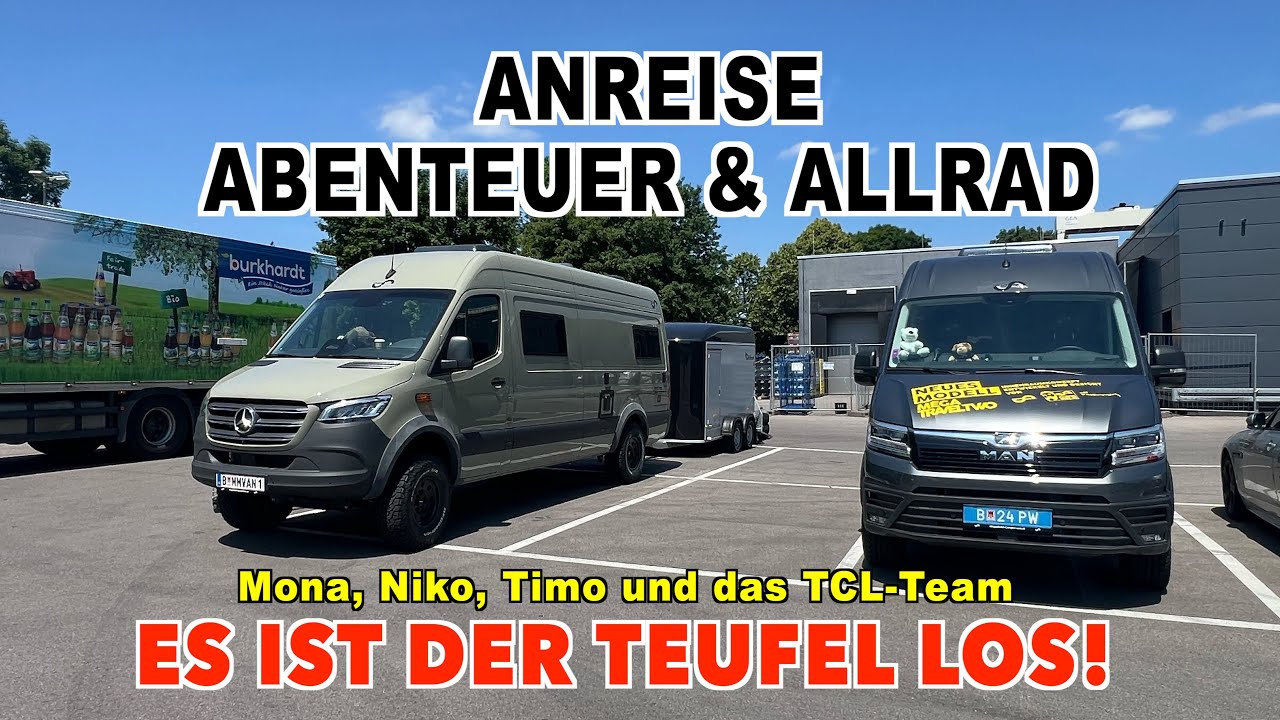 #1218 Abenteuer & Allrad Messe 2025 | Anreise und der erste Standtag | Gut was los! MegaMobil Camper