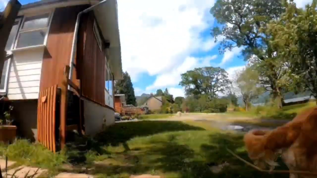 Time-lapse Scotland. Darroch Mhor chalets Loch goil