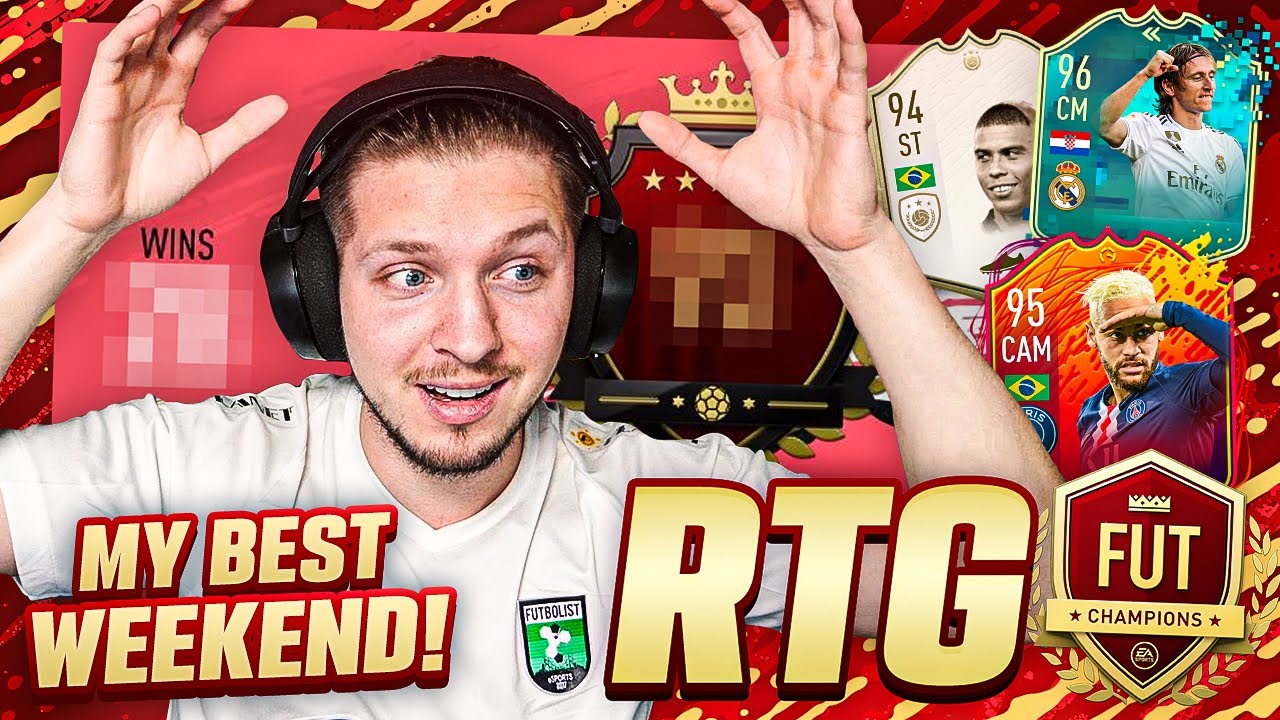 MY BEST WEEKEND LEAGUE EVER ON THE RTG!! FIFA 20 FUT CHAMPIONS