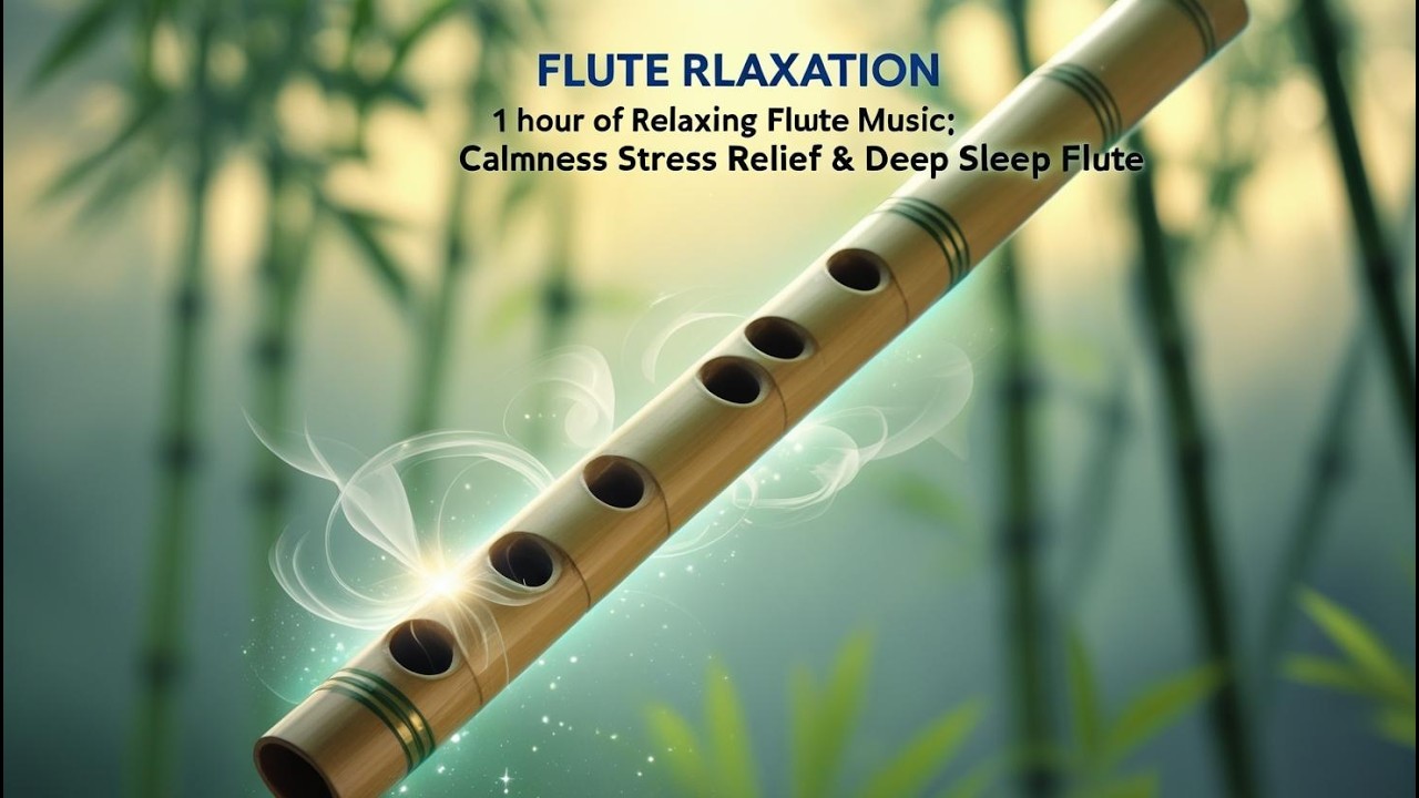 1 Hour soothing Flute Music, Relax Your Mind & Body