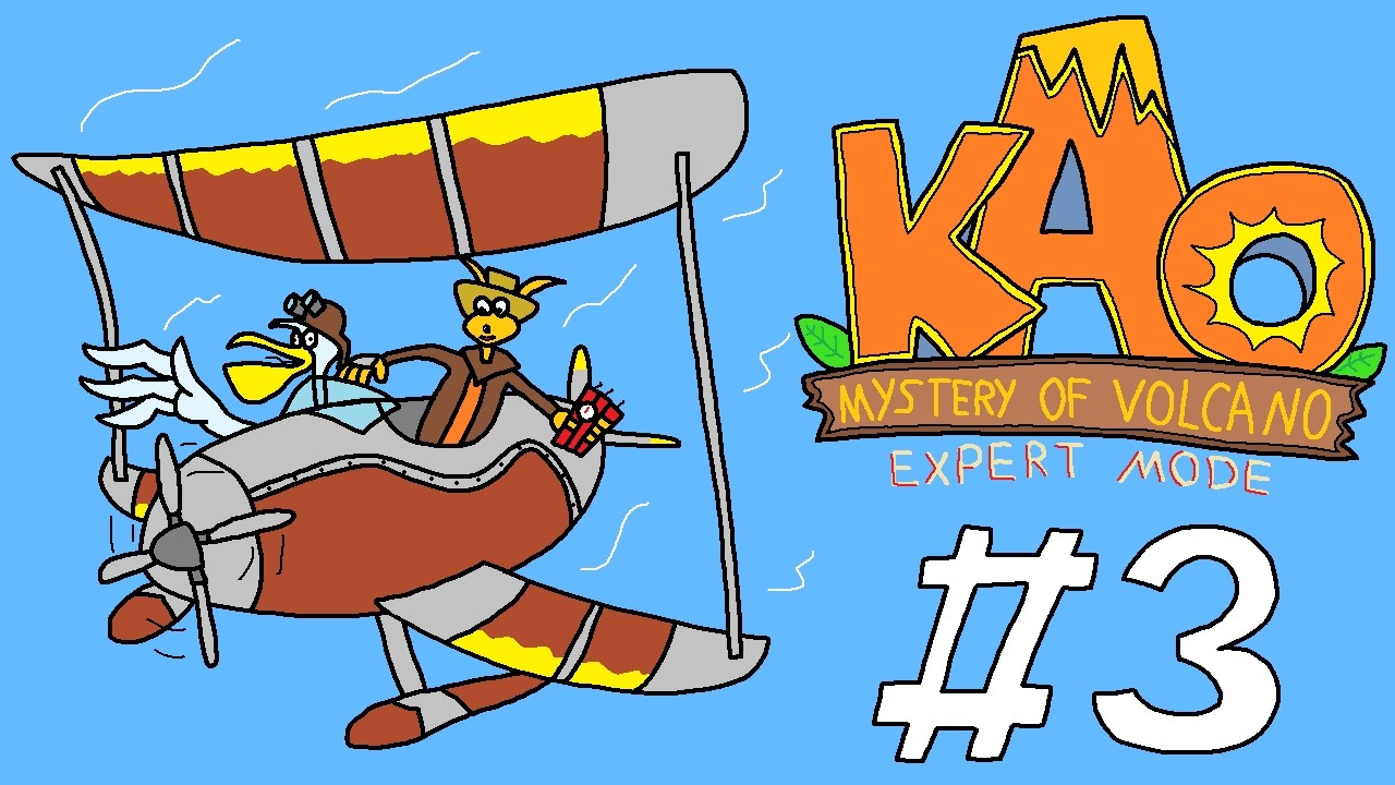 Chottue plays Kao the Kangaroo: Mystery of the Volcano EXPERT MOD (3/3)
