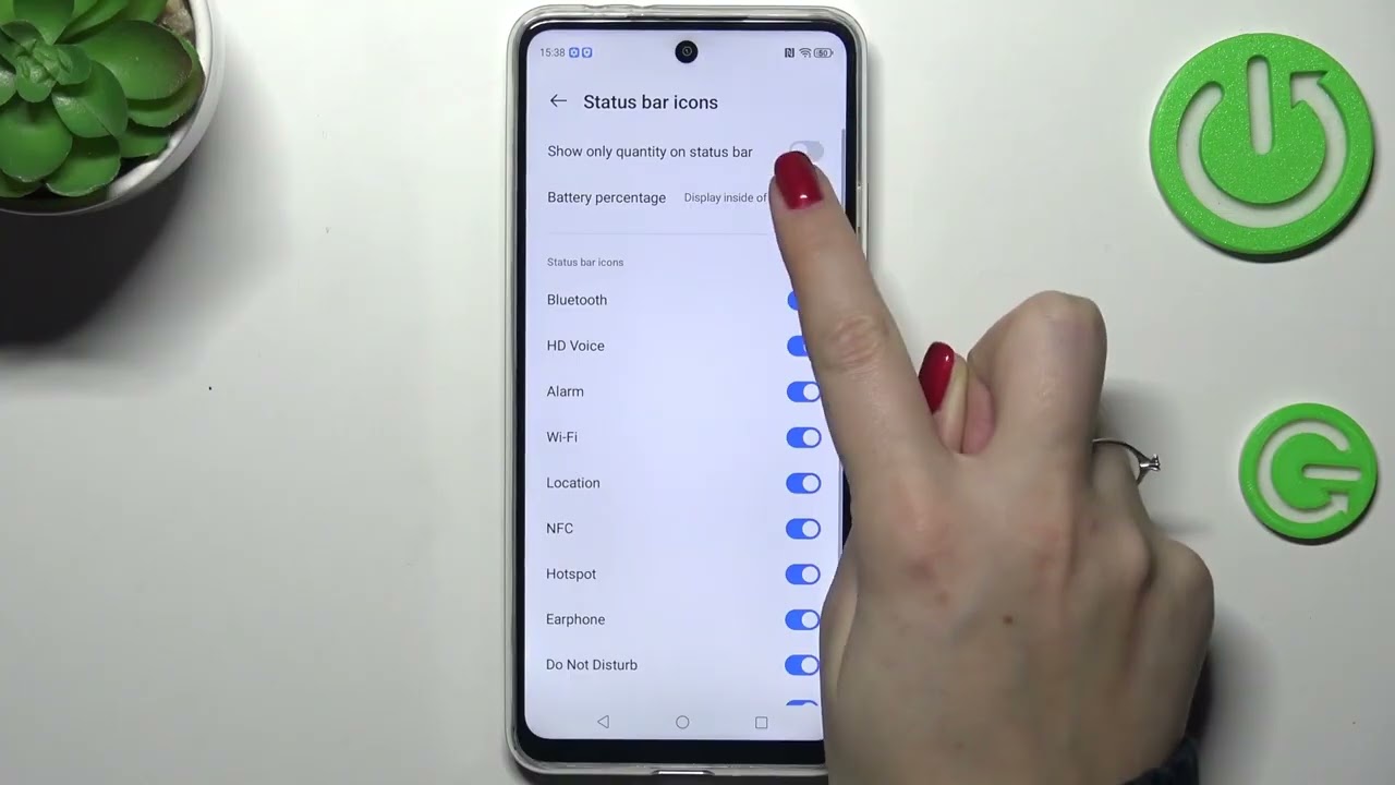 ZTE Nubia Music – Come mostrare la percentuale batteria