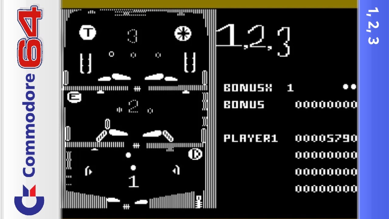 1, 2, 3 - Commodore 64 [Longplay]