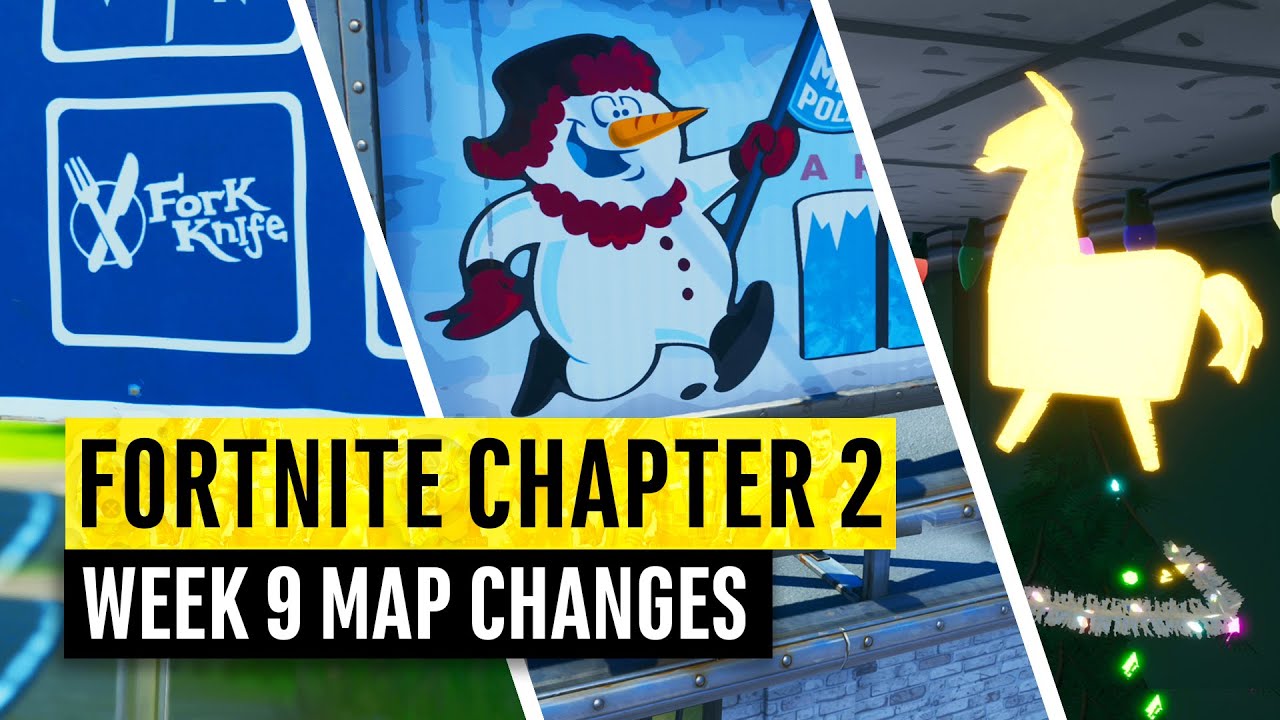 Fortnite | All Chapter 2 Map Updates and Hidden Secrets! WEEK 9