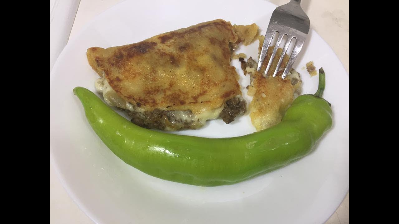 كريب صحي .. بدون دقيق - كريب العدس mercimek krepi