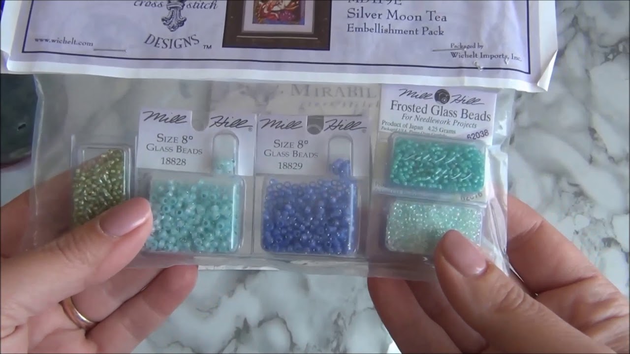 #Mirabilia Silver Moon Tea от Mirabilia MD-119 первые крестики