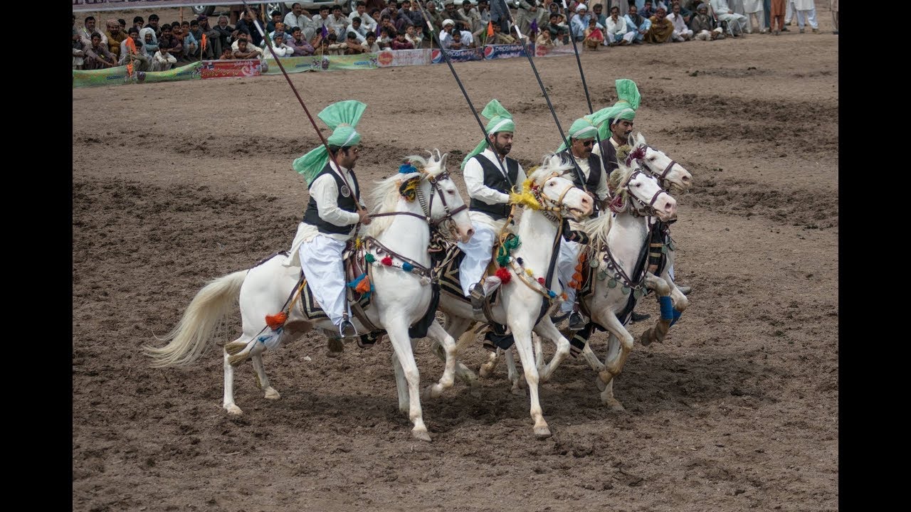 Day 5 Part 10 National championship of Neza Bazi 2018 Faisalabad Agriculture University Tent Pegging