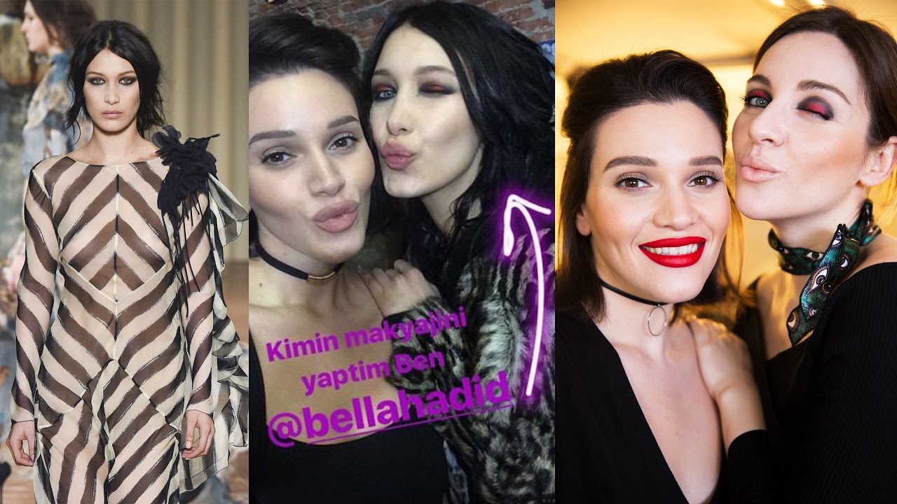Bella Hadid Podyum Makyajı ve Sohbet