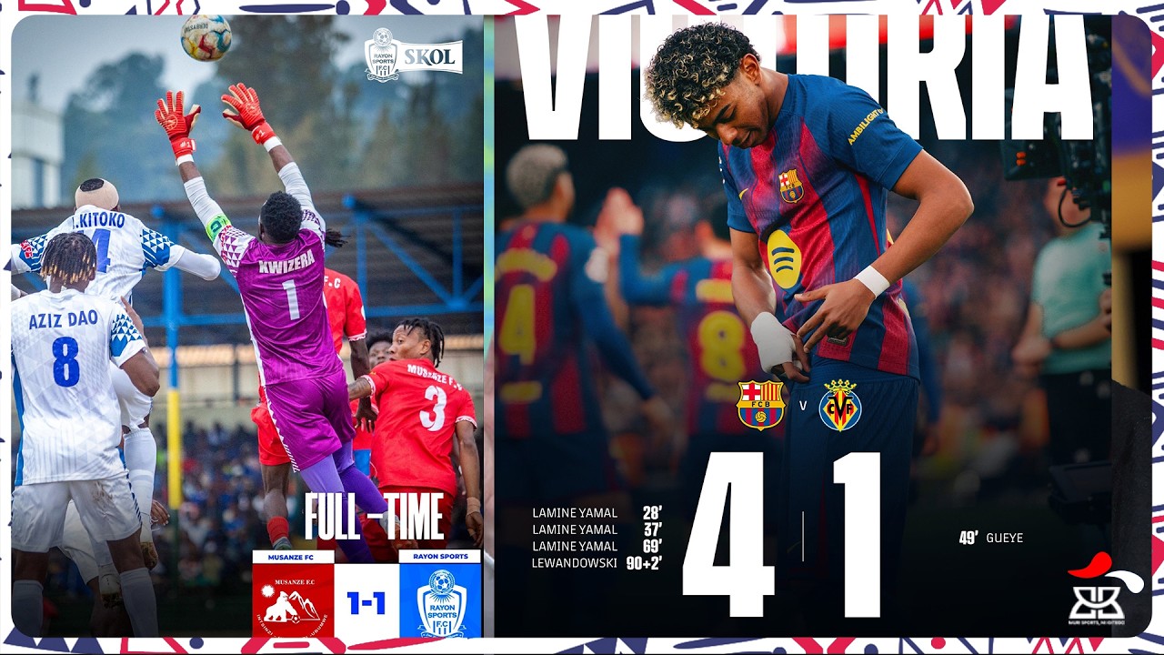 #BBSUNDAYSPORTS 01.03.2026: BARCELONA YITWAYE NEZA||MAN CITY NTIREKURA|| RAYON SPORTS YATAKAJE