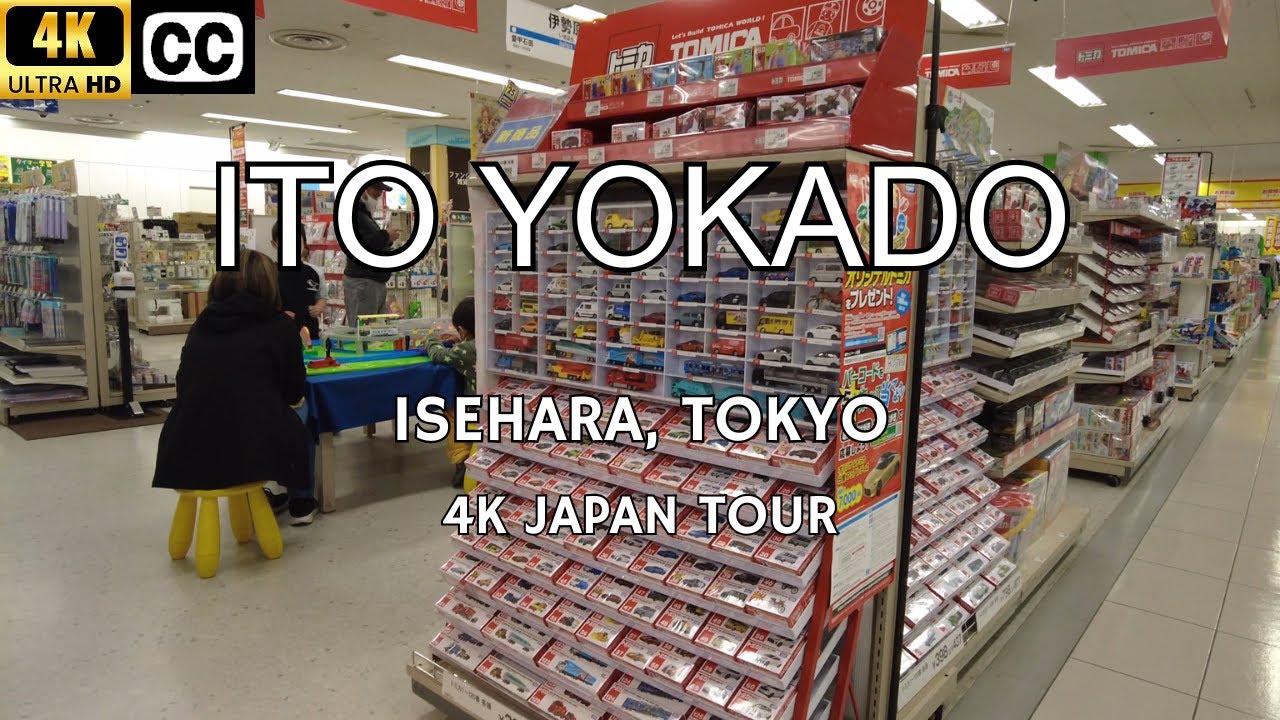 [4K] Japan Walk Tour | Ito Yokado Isehara | Tokyo | Part 2