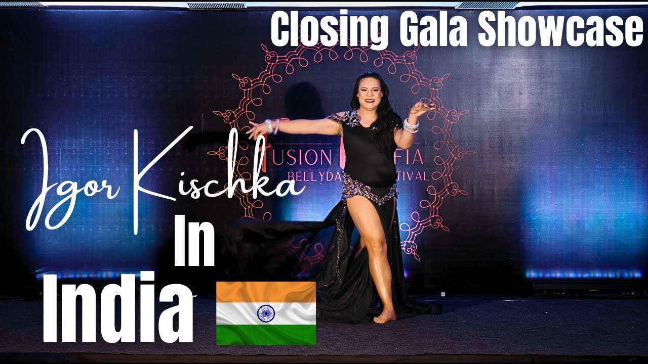 Igor Kischka In India At Fusion Mafia Bellydance Festival Closing Gala Show 2024 By Arun Bhardwaj!