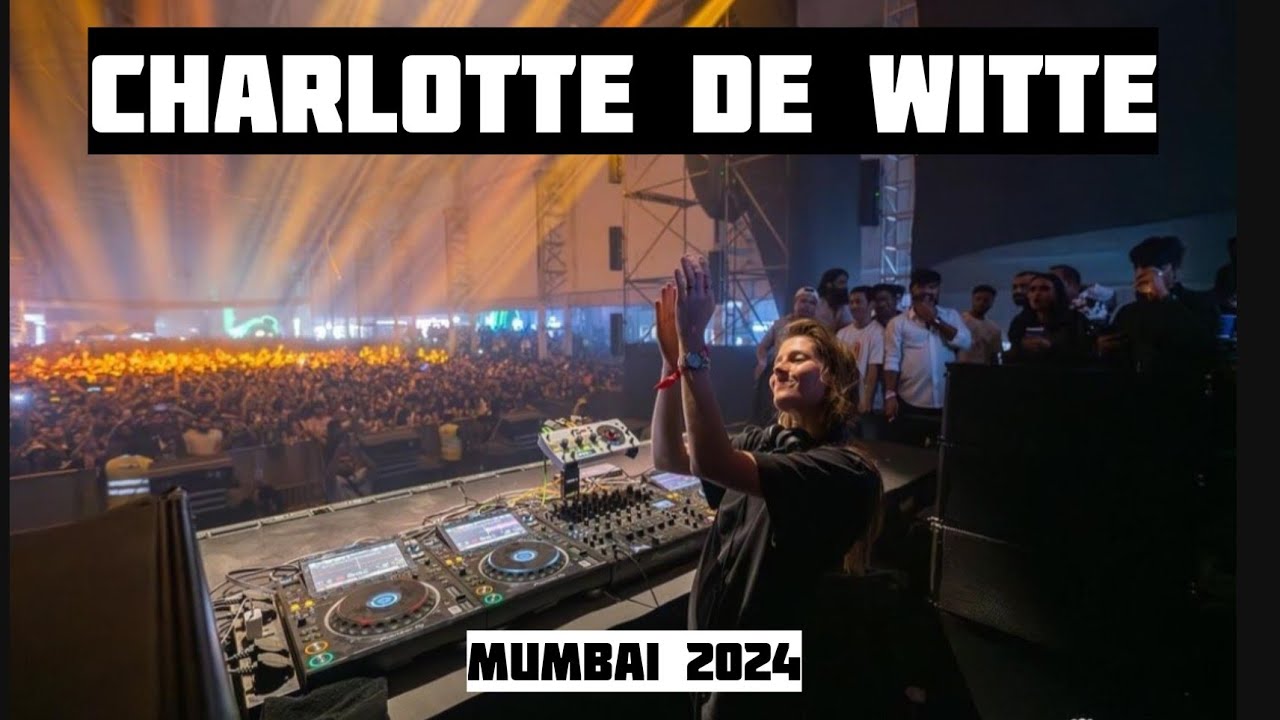 Charlotte de Witte Live Concert in Mumbai 2024 #charlottedewitte  #mumbai #techno