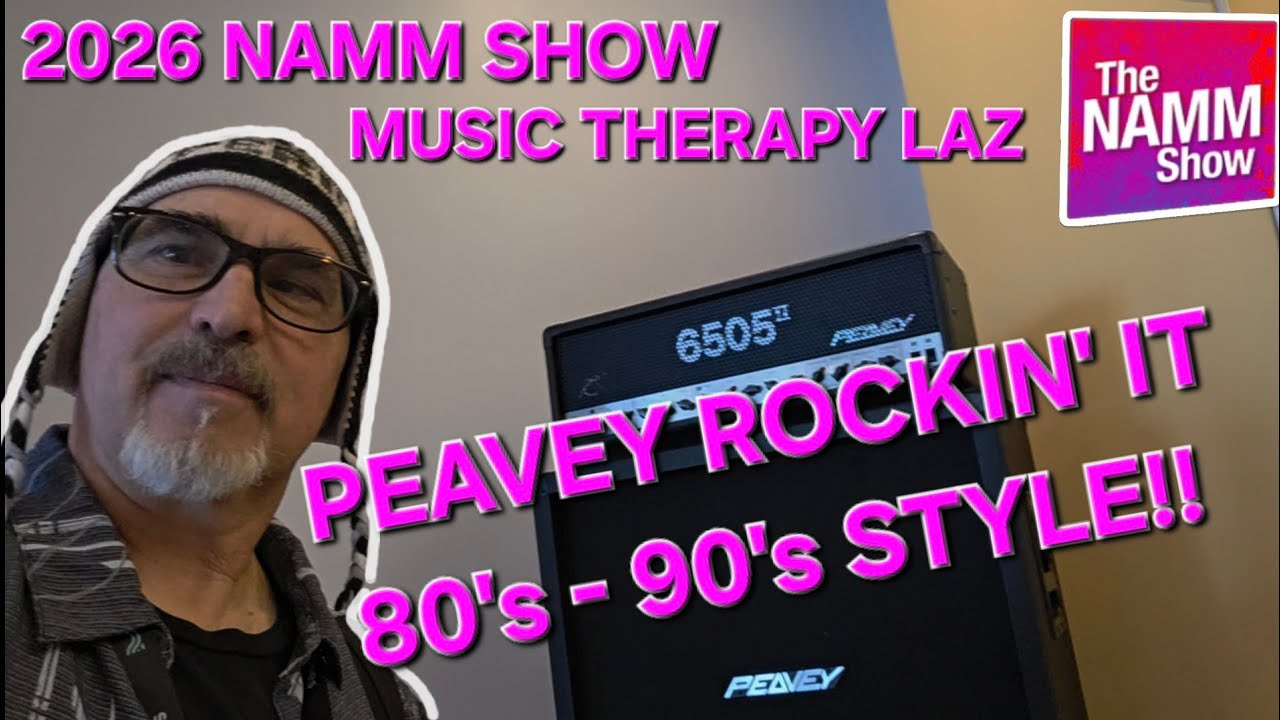 Выставка NAMM 2026 | Peavey и другие... Где Руди Сарзо?