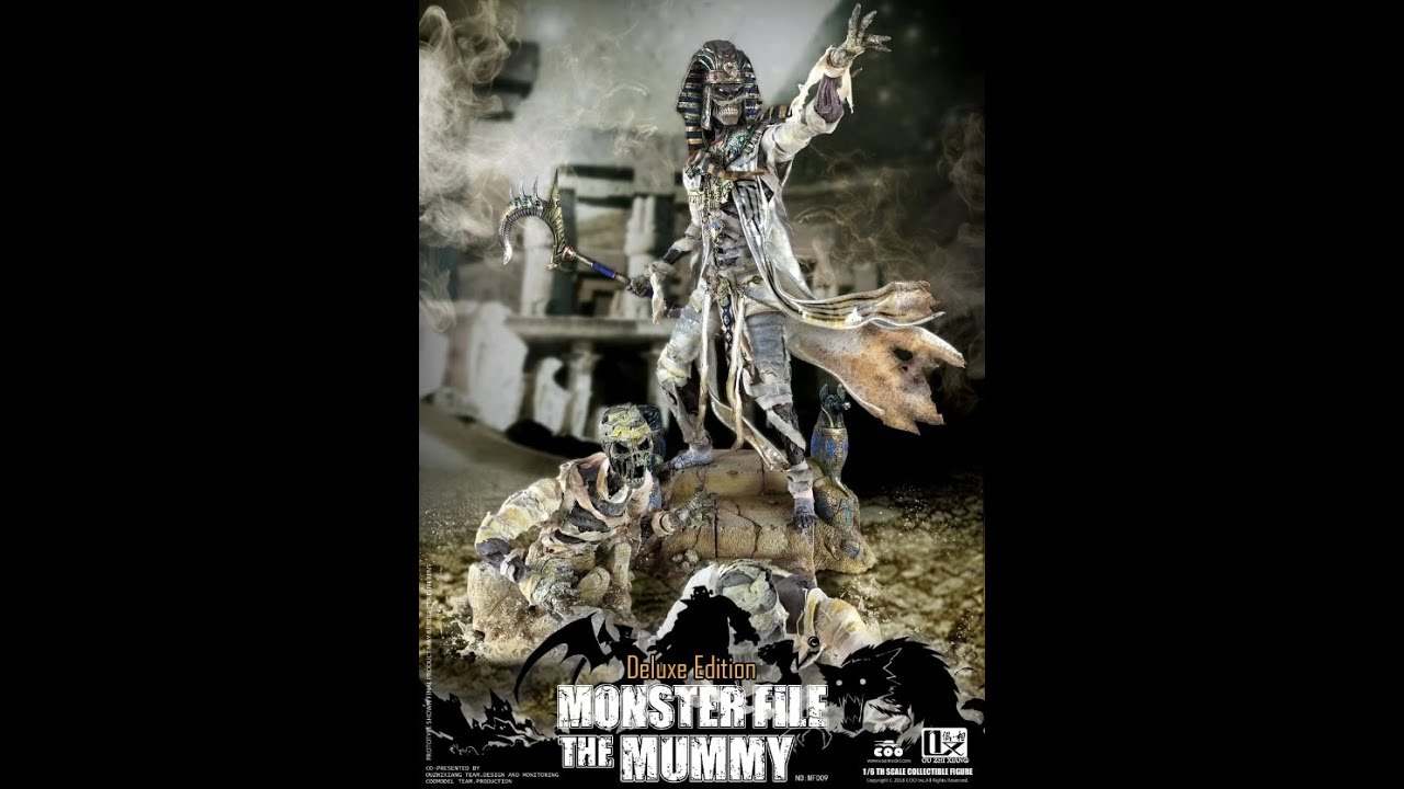 Unboxing/review MONSTER FILE SERIES THE MUMMY DELUXE EDITION 1/6 FIGURINE 30CM MF009 COOMODEL X