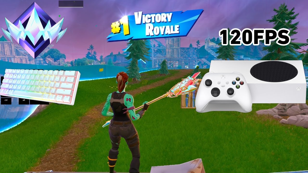 Fortnite Unreal Ranked Reload on Xbox Series S | Keyboard & Mouse Gameplay
