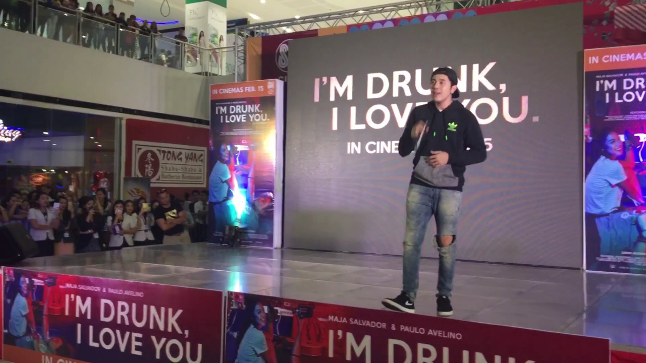 Paulo Avelino (Sige) for Im Drunk I love You Mall Show @ Sm Davao