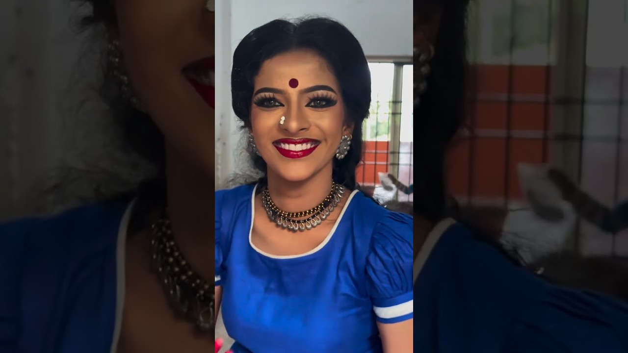 💙......kalolsavam #dance #folk #2025 #makeup #shorts