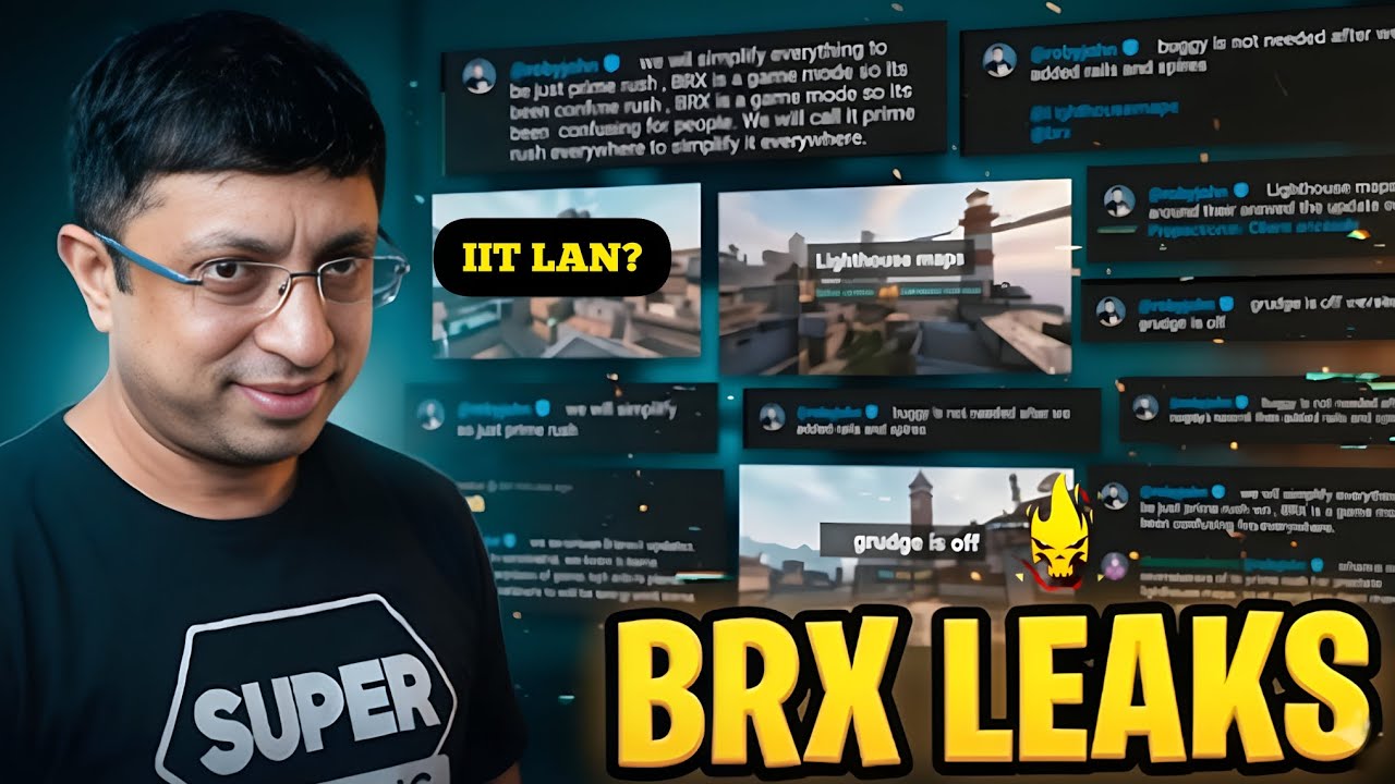 INDUS BRX Holi Update 🌈 IIT LAN, Grudge Feature, New Rank System & Next Battle Pass Leaks!