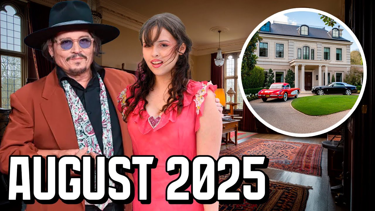 Johnny Depp's Lifestyle ✦ August 2025 | New Girlfriend, Love Child, and New House