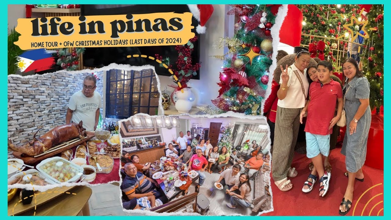 OFW Christmas Holidays 🇵🇭 Home Tour & year-end life in Pinas (last days of 2024)