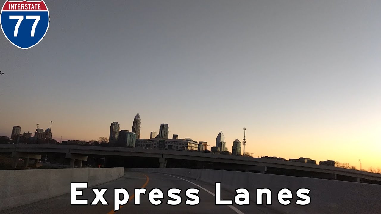 E5-9: Interstate 77, Express Lanes into Charlotte