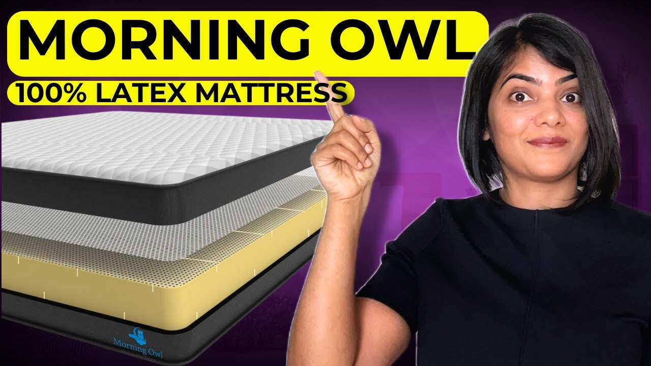 Матрас из натурального латекса Morning Owl | Плюсы и минусы латексных матрасов | Лучше, чем пена ...