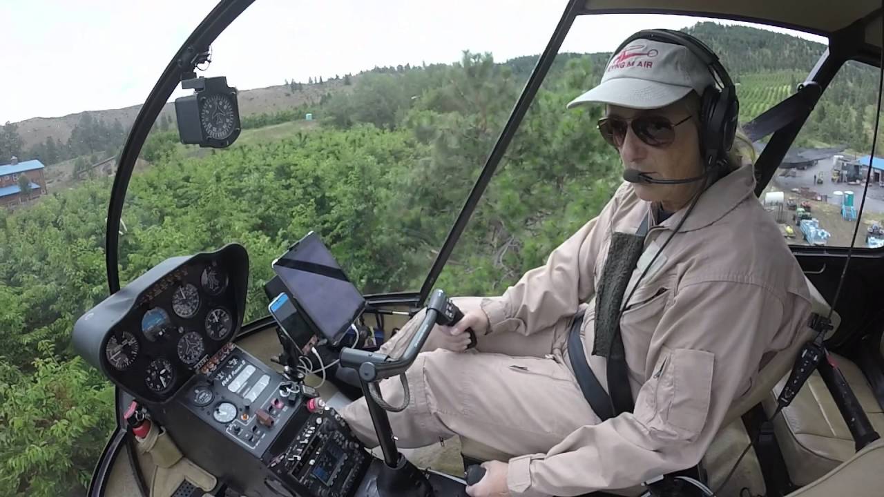 Cherry Drying with a Helicopter (again)
