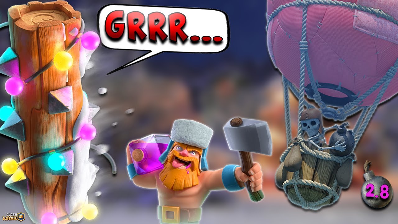 Supercell sent me a Growling Log? | 2.8 LumberLoon Ladder Push
