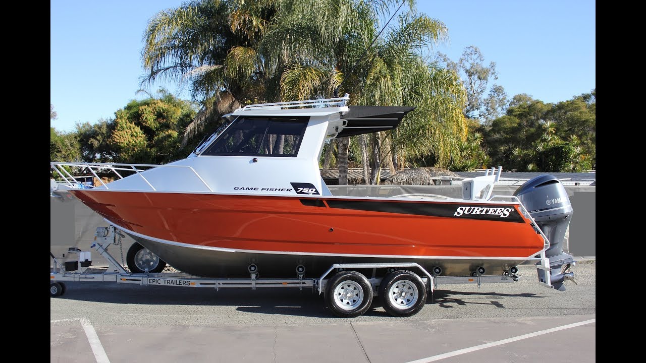 Surtees 750 Gamefisher Walkthrough: Available from Northside Marine