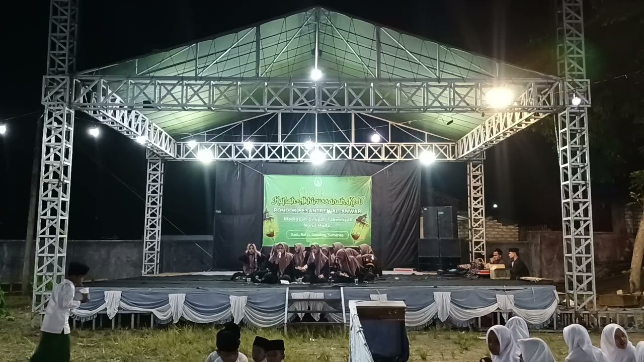 PEMBUKAAN HAFLATUL IMTIHAN MDT NURUL ANWAR KE-V || Pondok Pesantren Al-Anwar