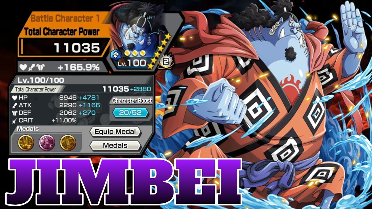 JIMBEI GAMEPLAY | ONE PIECE BOUNTY RUSH | OPBR