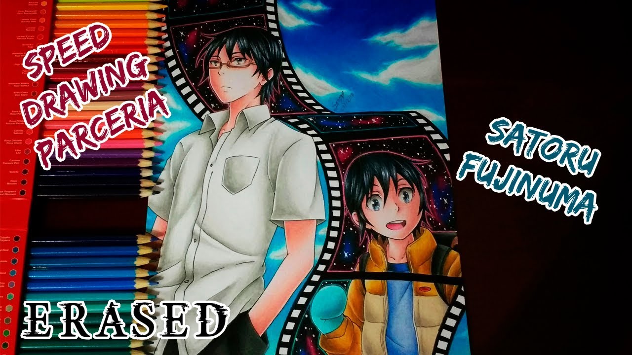 Speed Drawing - Satoru Fujinuma (Boku Dake ga Inai Machi | Erased ) ft. SAMUEL DRAW
