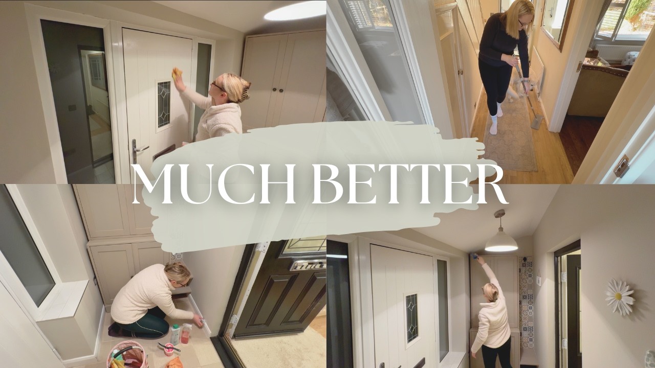 Entryway Deep Clean | The Space That Gets Dirty The Fastest (Spring Refresh)