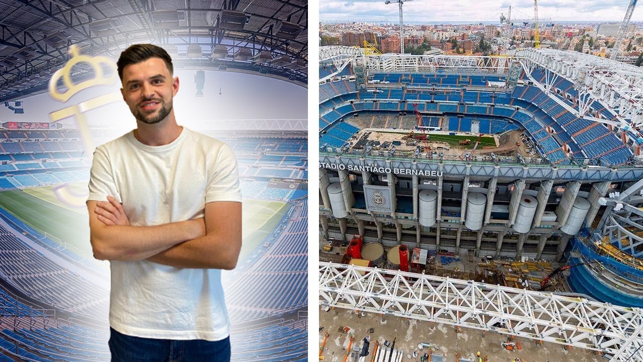 ON VOUS EMMÈNE VOIR LES TRAVAUX DU SANTIAGO BERNABÉU 🏟🔥(VLOG) - LE JOURNAL DU REAL