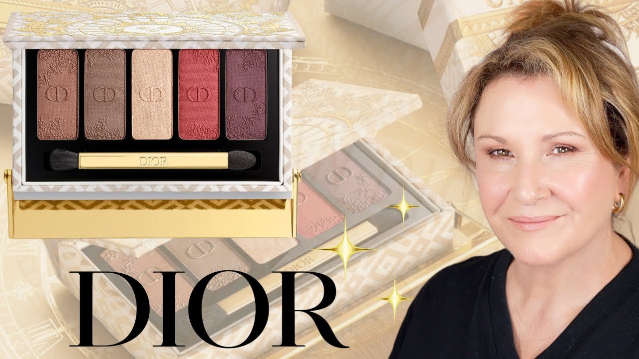 Dior Iconic Eye Makeup Couture Case 2024 🌟 Dior Holiday 2024 | Florasis Embroidery Collection