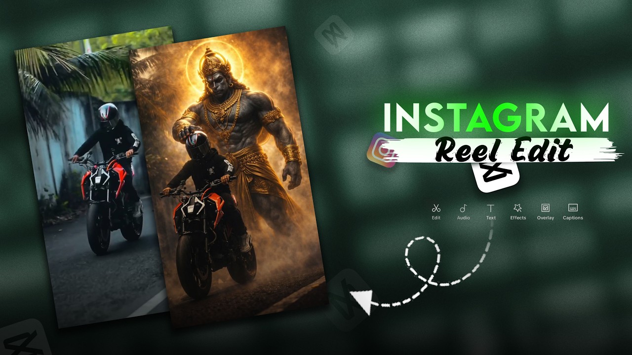 Instagram Lord Anuman Rider Viral Video Editing Tutorial In Capcut