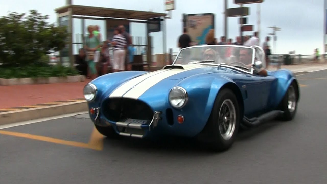 7x AC Cobra in Monaco | Beautifull V8 SOUND