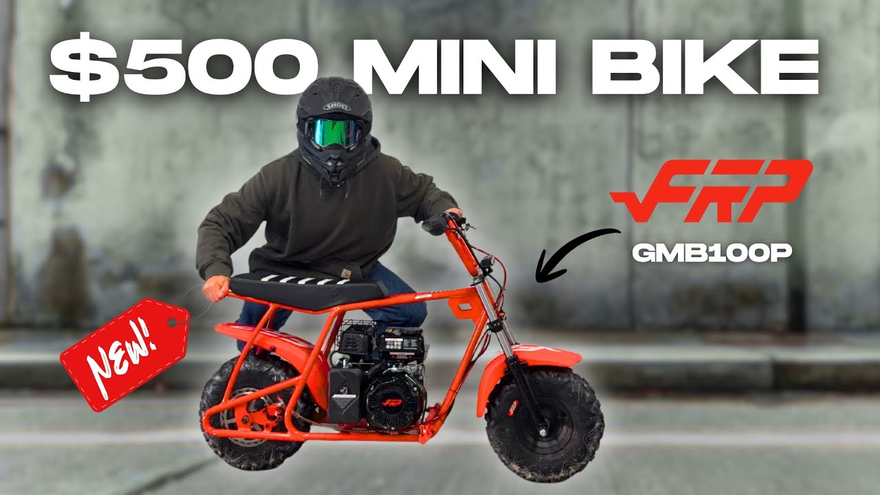 Лучший мини-мотоцикл до 500 долларов! (Обзор FRP GMB100P)