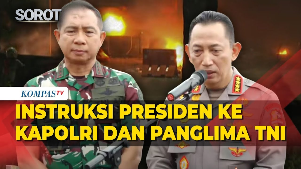 [FULL] Instruksi Presiden Prabowo ke Kapolri dan Panglima TNI Pasca Demo Ricuh