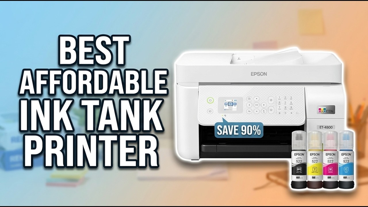 Best Affordable Ink Tank Printer 2026: Top 11 Models That Save You a Fortune on Ink