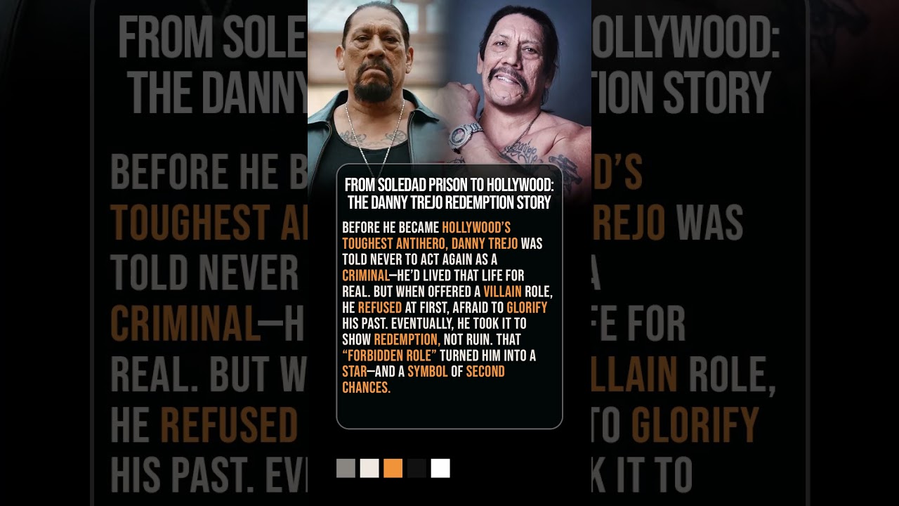 From Soledad Prison to Hollywood: The Danny Trejo Redemption Story