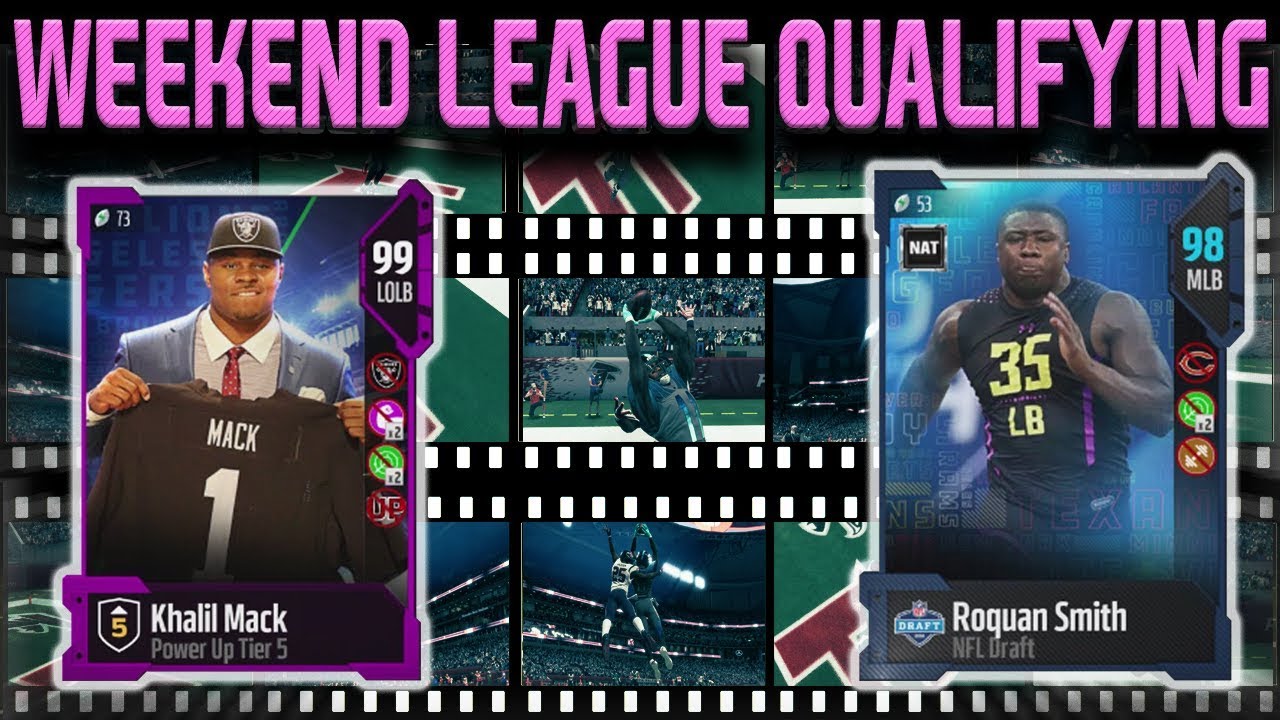 WEEKEND LEAGUE QUALIFYING | MADDEN 18 ULTIMATE TEAM