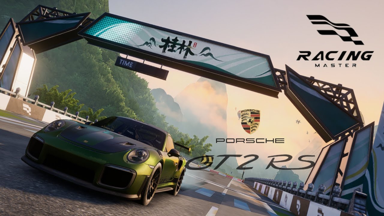 Racing Master TW New map Guiling(桂林) and New Sicily track GT2RS gameplay
